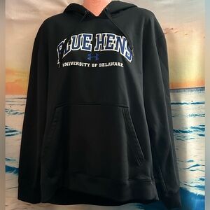 Under Armour Loose Women’s Hooded Sweatshirt SZ LG University of Delaware